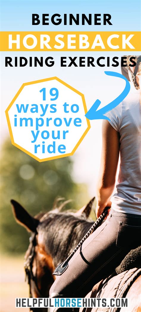 beginner horse riding tips